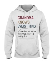 Grandma Knows Everything Hooded Sweatshirt tile