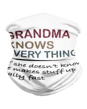 Grandma Knows Everything Neck Gaiter tile