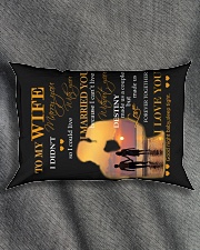Good night baby sleep tight Rectangular Pillowcase aos-pillow-rectangle-front-lifestyle-1