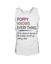 Poppy Knows Everything Unisex Tank tile