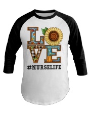 Nurse Life Baseball Tee tile
