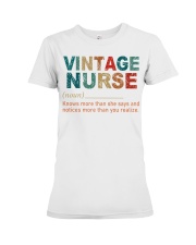 Vintage Nurse Premium Fit Ladies Tee tile