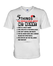 5 things - Nanny V-Neck T-Shirt tile