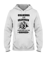 Grandma and Grandson Hooded Sweatshirt tile