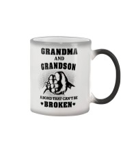 Grandma and Grandson Color Changing Mug tile