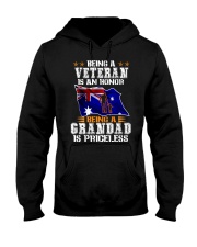 Being a Veteran is an honor being a Grandad is - Hooded Sweatshirt tile