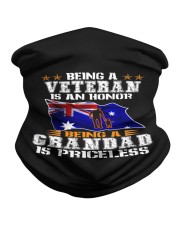 Being a Veteran is an honor being a Grandad is - Neck Gaiter tile