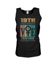 19TH Amendment - VOTE - Celebrating 100 Years Unisex Tank tile
