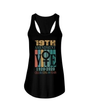 19TH Amendment - VOTE - Celebrating 100 Years Ladies Flowy Tank tile