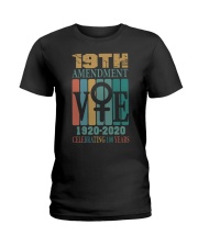 19TH Amendment - VOTE - Celebrating 100 Years Ladies T-Shirt tile