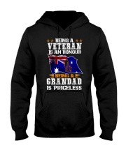 Father's Day - Veteran - Grandad Hooded Sweatshirt tile