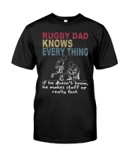 Father's Day Rugby Dad Premium Fit Mens Tee tile