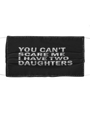 You Can't Scare Me I Have Two Daughters Mask tile