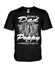 Father's Day - Dad - Poppy V-Neck T-Shirt tile