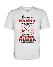 Nanna - Nurse V-Neck T-Shirt tile