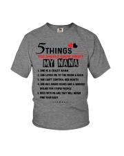 5 things - Nana Youth T-Shirt tile