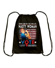 Grab Him By The Ballot - Nasty Woman - Vote 2020 Drawstring Bag tile