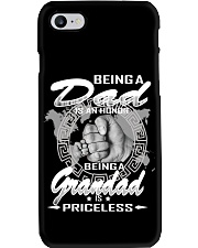 Being a Dad is an honor being Grandad is priceless Phone Case tile