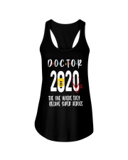 Doctor 2020 The one where they became super heroes Ladies Flowy Tank tile