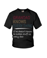 Grandad Knows Everything Youth T-Shirt tile