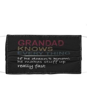Grandad Knows Everything Mask tile