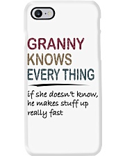 Granny Knows Everything Phone Case tile