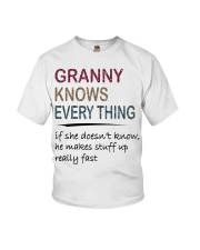 Granny Knows Everything Youth T-Shirt tile