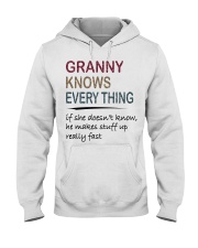 Granny Knows Everything Hooded Sweatshirt tile