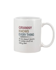 Granny Knows Everything Mug tile