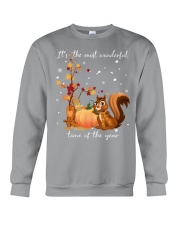 Squirrel Christmas Wonderful Crewneck Sweatshirt thumbnail