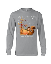 Squirrel Christmas Wonderful Long Sleeve Tee thumbnail