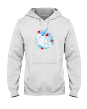 chicago unicorn skull shirt Hooded Sweatshirt thumbnail