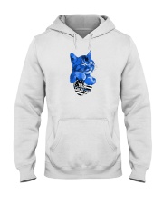 back the blue shirt Hooded Sweatshirt thumbnail