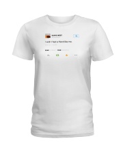 kanye west tweet t shirt Ladies T-Shirt thumbnail