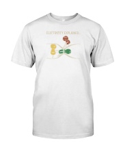electricity explained t shirt Classic T-Shirt tile