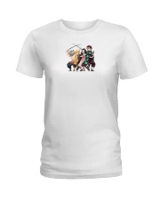 uniqlo demon slayer shirt Ladies T-Shirt thumbnail