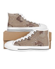 camouflage t shirt Men's High Top White Shoes thumbnail
