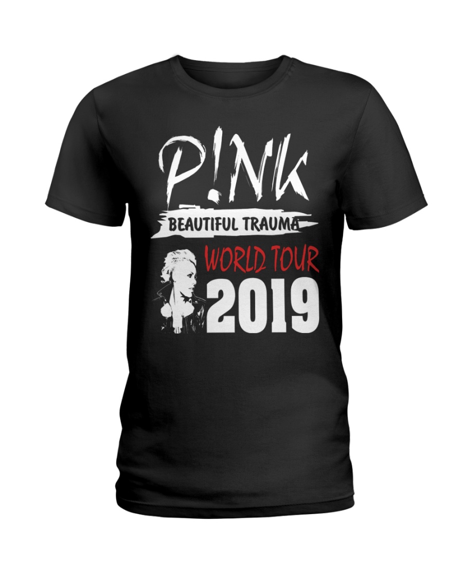 Pnk Beautiful Trauma World Tour 2019 T Shirt Ladies T-Shirt