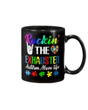 Rockin The Exhausted Autism Mom Life T-Shirt Mug thumbnail
