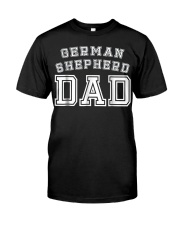 Mens German Shepherd Dad Father Pet Dog Baby Shirt Premium Fit Mens Tee thumbnail