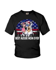 dogs mom - aussie Youth T-Shirt tile