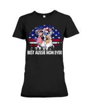 dogs mom - aussie Premium Fit Ladies Tee tile