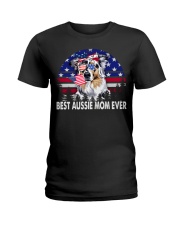 dogs mom - aussie Ladies T-Shirt tile