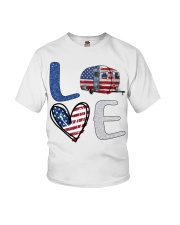 Felice American Camping Love Youth T-Shirt tile