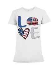 Felice American Camping Love Premium Fit Ladies Tee tile