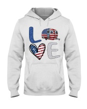 Felice American Camping Love Hooded Sweatshirt tile