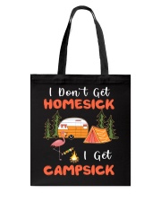 Camping I Get Campsick Tote Bag tile