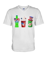 Felice American Soda V-Neck T-Shirt tile