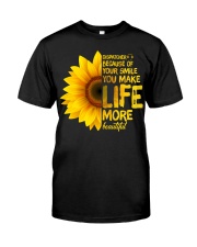 Dispatcher Make Life More Beautiful Classic T-Shirt front