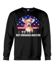 dogs mom - chihuahua Crewneck Sweatshirt tile